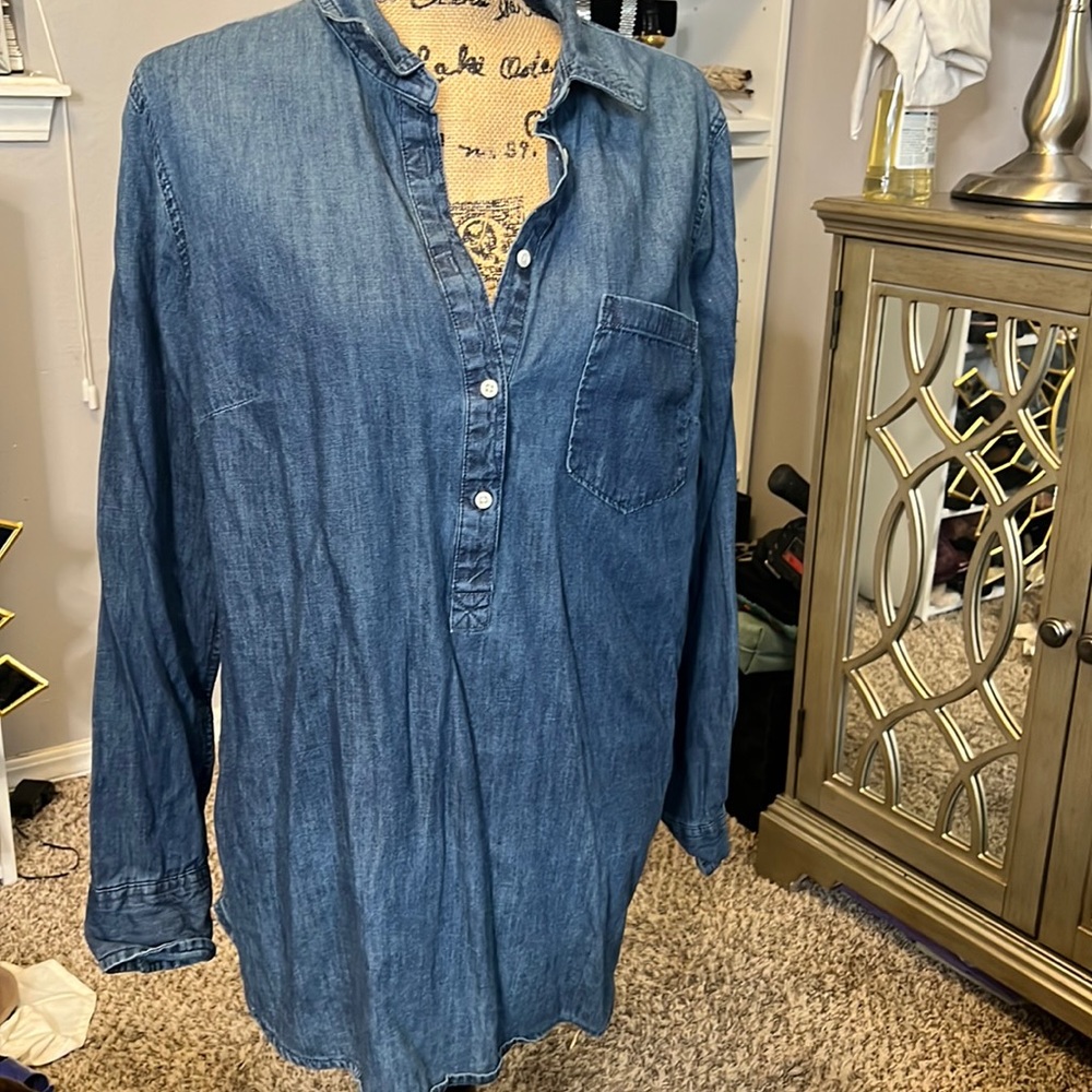 Medona jean shirt